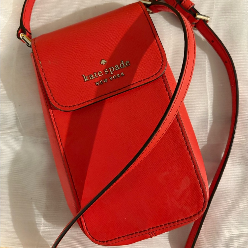 Kate Spade Vibrant Red Crossbody Bag